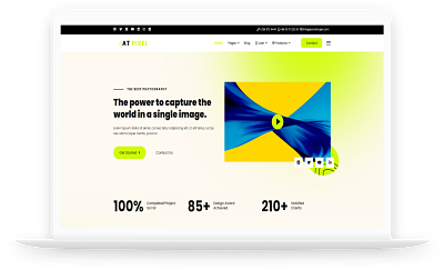 AT Pixel – Free Photography Joomla Template free joomla templates free web template free website template joomla 4 joomla 4 templates joomla theme joomla themes web template website template