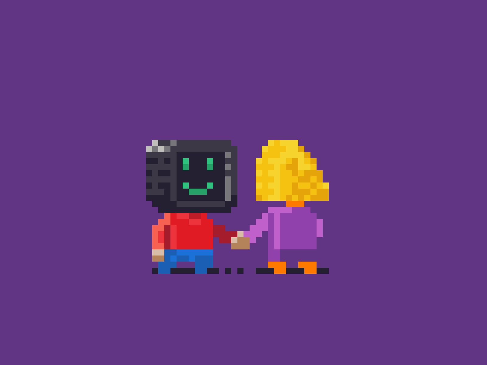 Toolbx: Contributors animation character gif pixelart