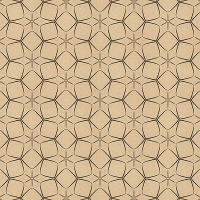 Black and Beige Repeating Geometric Pattern beige black geometric pattern repeating