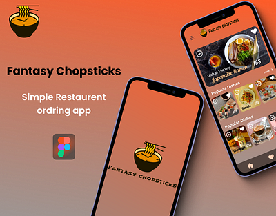 Fantasy Chopsticks app app design design figma mobile app prototype ui uiux ux