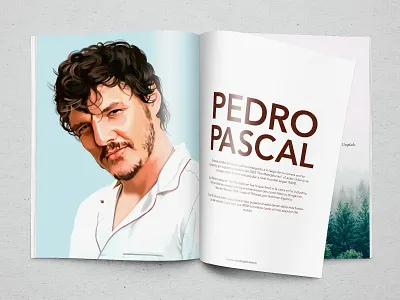 Publishing application digital art editorial design graphic design illus illustration portrait
