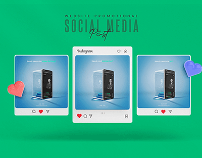 Website Promotional Social Media post Design ads banner design bashar billah branding creative ads design facebook ads instagam post social media social media post website promo