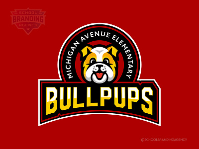 Michigan Avenue Elementary School Logo Design character design illustration mascot design school branding school logo school logo design school mascot school mascot design