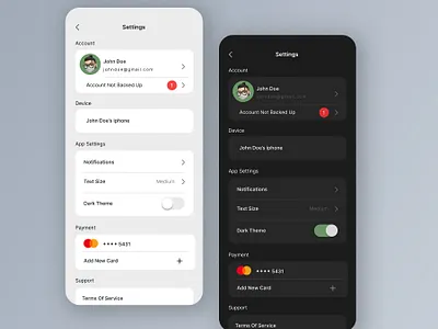 Daily Ui 007:: Settings app appdesign behance dailyui dailyuichallenge design dribbble explore figma iphone settings mobile app settings mobile phone settings settings page ui ui.jaymez uiux uiuxdesign userexperience userinterface