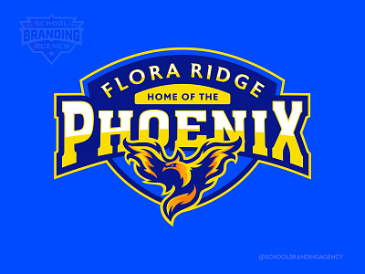 Flora Ridge School Mascot Logo Design character design illustration logo mascot design school branding school logo school logo design school mascot school mascot design