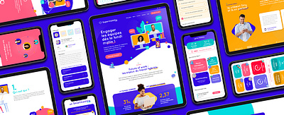 SUPERMONDAY - Branding, UX/UI, Application application branding design direction artistique graphisme identité visuelle illustration logo print saas ui ui design ux ux design uxui vector webdesign