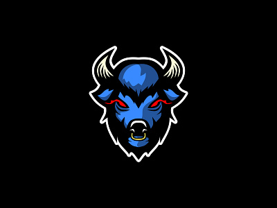 Bison logo branding design graphic design illustration logo vector