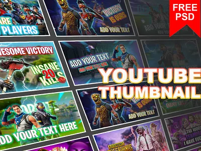 CREATIVE YOUTUBE THUMBNAIL PRESENTATION branding clean design free logo design templates graphic design illustration presentation thumbnail design vector youtube thumbnail