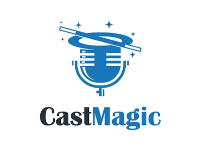 Cast Magic Logo Design branding custom logo design graphic design illustration logo logo design logodesign minimalist logo modern logo typography unique logo vector