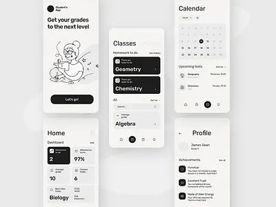 Student Apps Mobile App UI