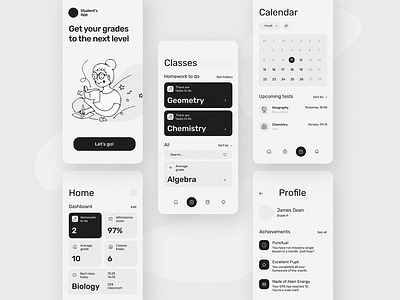 Student Apps Mobile App UI