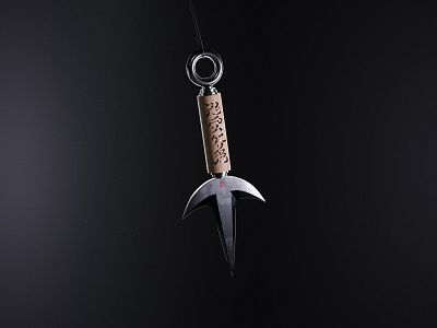 Naruto: Minato Namikaze's 3D Special Kunai (Process Video) 3d 3d animation 3d art 3d design 3d render 4k animation anime blender blender 3d design douarts instagram kunai minato naruto naruto shippuden tiktok twitter uchiha