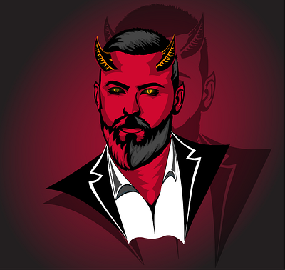 Devil Logo illustrator