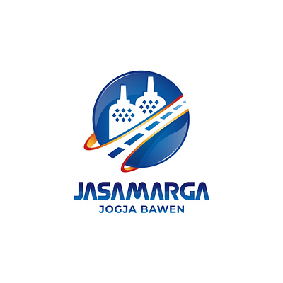 Jasamarga Jogja Bawen - Toll Road Construction Logo Design logo