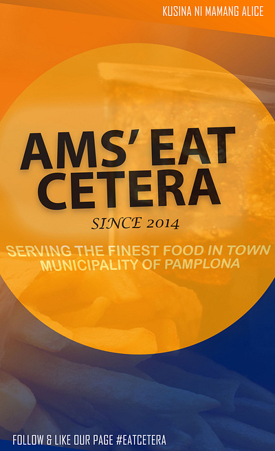 Side Design for our Food Cart branding design graphic design logo