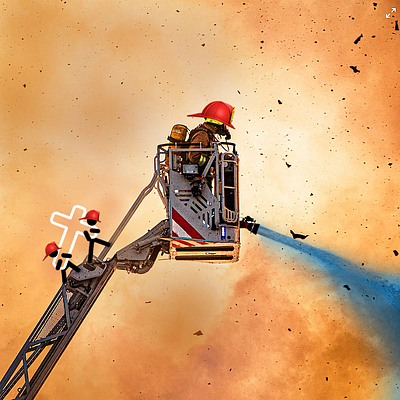 Help people be fireproof! 🔥🧯💦 bible christian fighter fire fireman jesus water