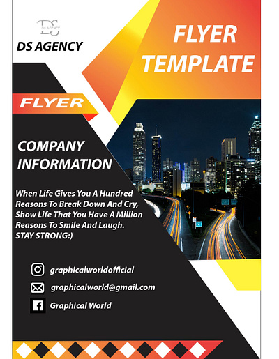 Flyer Design adobeillustrator business businessflyer design designer effective flyer flyerdesign flyertemplate graphic design graphicdesigner graphics illustrator motivation motivational quotes quotes