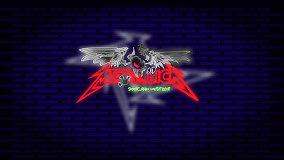 Metallica design graphic design illustration logo vector