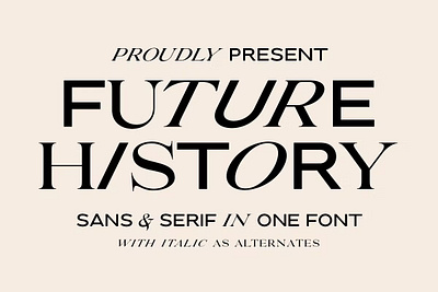 Future History - 2 in 1 Font calligraphy display display font elegant font elegant fonts font font awesome font family fonts lettering logo fonts modern font modern fonts sans serif sans serif font script serif font type typeface typography