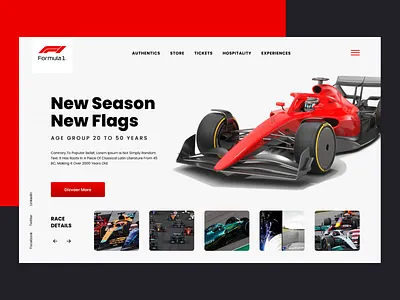 Car Racing Hero Section graphic design ui ui design ui ux user experience user interface ux design website ui ux