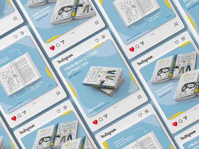 Social media banners for bookstore banners cover graphic design illustration vector
