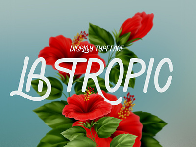 La Tropic Tropical Typeface
