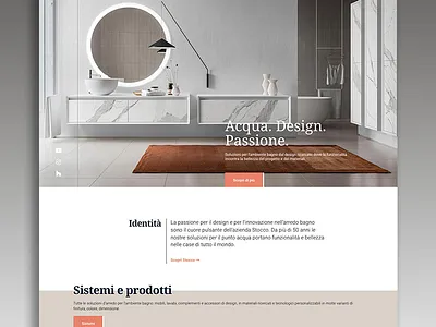 Tailormade Stocco new HOME branding ui design user interface ux web design