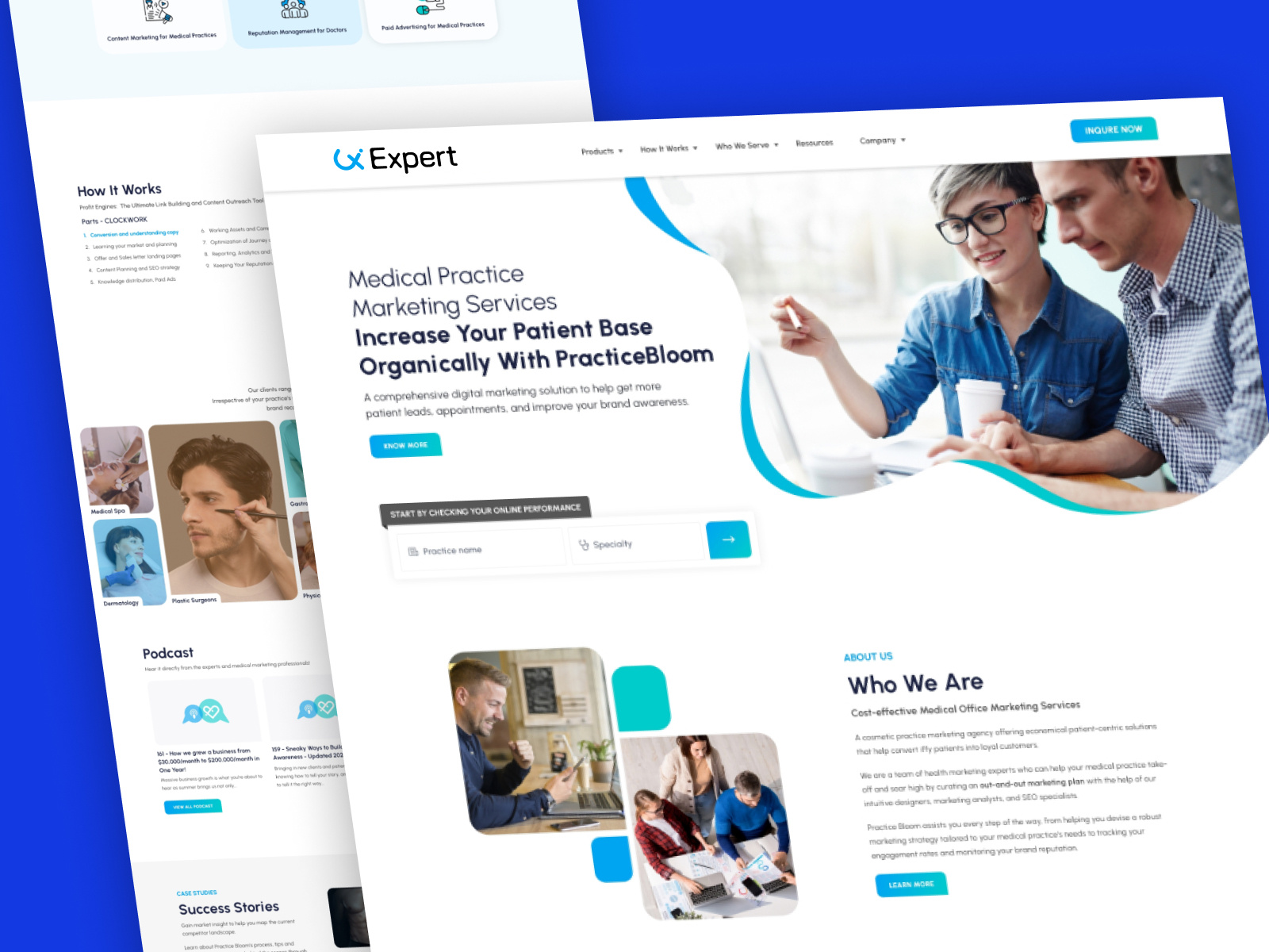 Example of High Converting Landing Page Design
