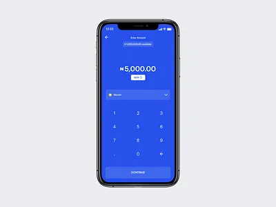 Bureau De Coin UI Screen blue design fintech fund minimal money send sendmoney ui uidesign uiuxdesign ux ux ui