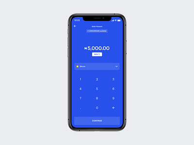 Bureau De Coin UI Screen blue design fintech fund minimal money send sendmoney ui uidesign uiuxdesign ux ux ui