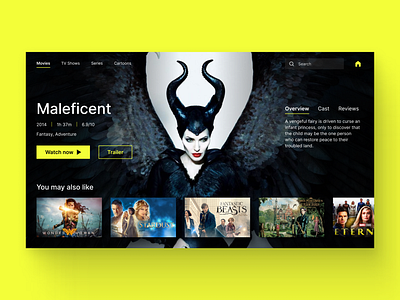 TV App daily ui 025 daily ui challenge dailyui home cinema movie cover movie design tv app web app