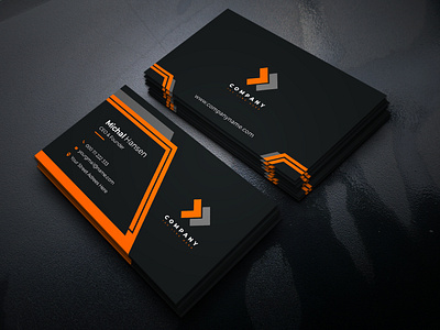 Creative business card template company business card