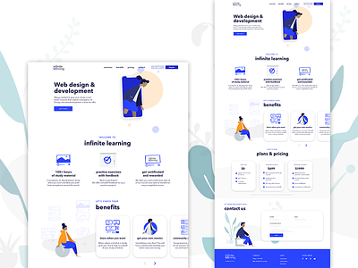 #DailyUI nr. 3 - landing page dailyui design graphic design screen design ui webdesign