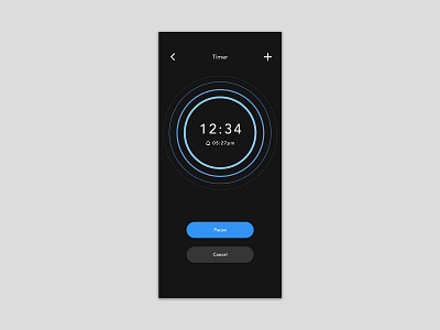 Daily UI Challenge #014 - Countdown Timer design ui
