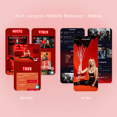 ARTIST WEBSITE REDESIGN ( RESPONSIVE ) 3d animation artist branding design graphic design illustration iphone landing page logo mobile motion graphics product responsive singer ui uiux ux web web design