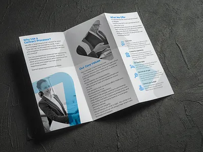Tri-fold brochure graphic design illustration mortgage print flyer photoshop print flyers real estate tri fold brochure