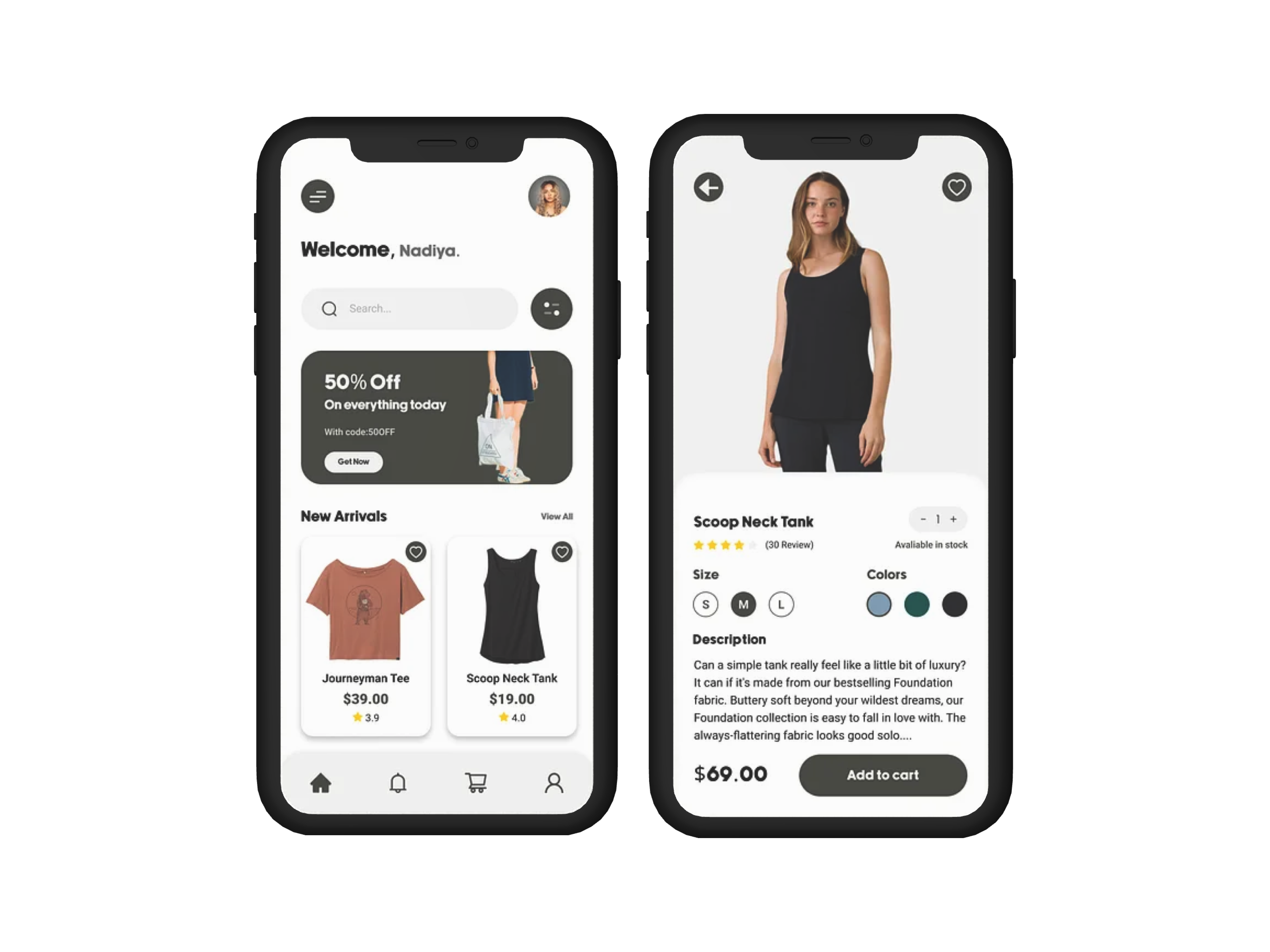 E-Commerce Fashion Store App Design branding design figma mobile shopping navigation smartanimate ui uidesign ux uxdesign webdesign