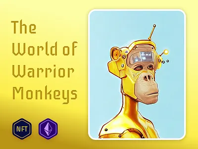 TheMonkey #10 design illustration nft nft art nft artist nft collection nft design nft marketplace nft web nfts
