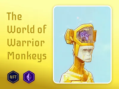 TheMonkey #17 design graphic design illustration nft nft art nft artist nft collection nft design nft marketplace nft platform nft web nftart nfts