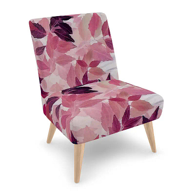 Occasional Chair Autumn Leaves amazing artwork beautiful botanic chair design floral furniture gorgeous homeware leaves occasional chair