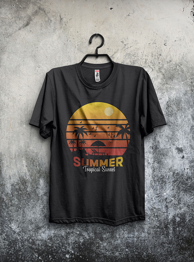 Very creative summer t-shirt design by mdsahidulislamh amazone t shirts creative t shirt design custom t shirt design design graphic design summer summer season summer t shirt summer t shirt design t shirt design tshirtdesign typography t shirt design