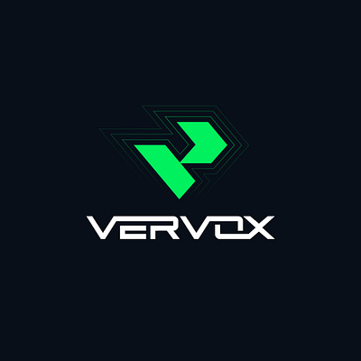 VERVOX branding design graphic design gym logo sport vector vletter