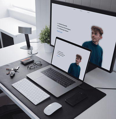 Minimalist Portfolio design illustration portfolio ui ux webs website