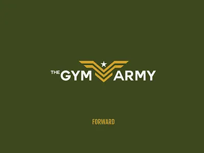 Logo Design - the Gym Army adobe army branding graphic design gym illustrator logo logo design
