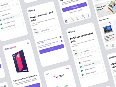 Umico Mobile App app e commerce figma mobile app ui ux