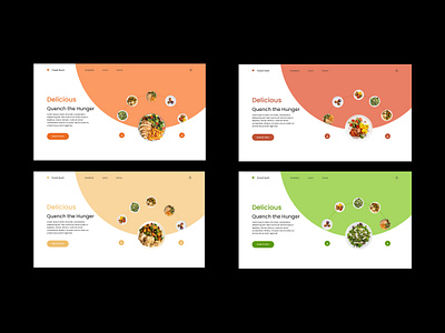 Food Hunt design graphic design ui