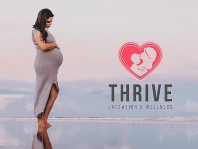 Pregnancy logo Concept baby brand design branding design graphic design heart illustration logo logo branding logo design logo design branding logodesign love mother pink pregnancy pregnancy logo pregnancy logo concept red ui