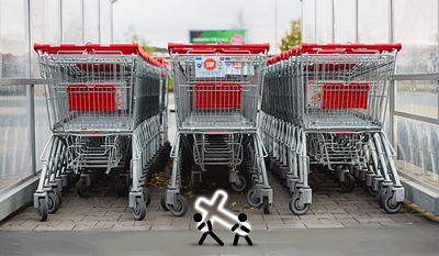💪 "Help People put their 🛒 Shopping Carts away." branding cart christian clothes clothing grocery jesus shirt shirts shopping store t shirt tee tshirt tshirts typography