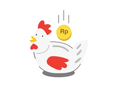 Icon Illustration - Save money fashion icon illustration ui vector