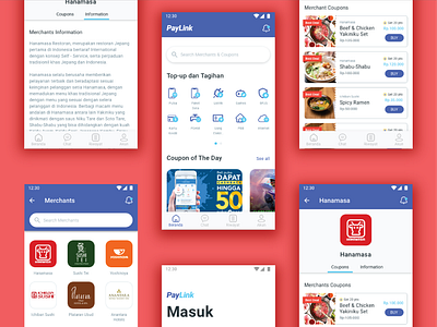 PPOB App Design android app design ui ux